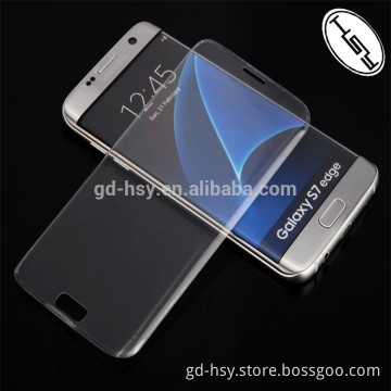 HUYSHE Wholesale Price for Samsung Galaxy S7 edge 3D Full Cover Scratch Resistant Tempered Glass Screen Protector